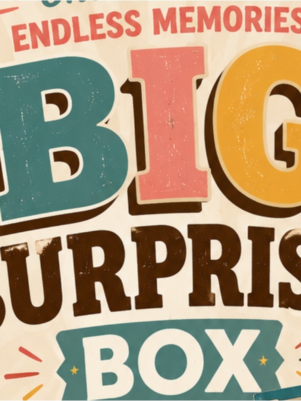 Vintage,retro,antique surprise box